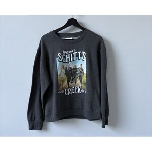 "Welcome to Schitt's Creek" Gray Graphic Sweatshirt – Women's Medium – TV Series